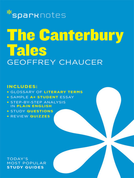 Title details for The Canterbury Tales SparkNotes Literature Guide by SparkNotes - Available